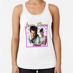 80s Kevin Bacon Racerback Tank Top