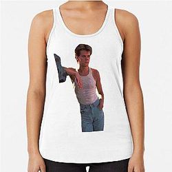 Footloose Kevin Bacon Racerback Tank