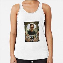 Kevin Bacon Birthday Meme Funny Gift Racerback Tank Top