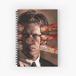 Kevin Bacon Monster Spiral Notebook