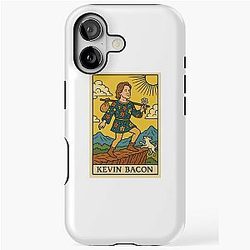 Kevin Bacon Tarot card pizza Tough Case