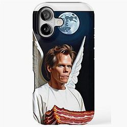 Angel Kevin Bacon iPhone Tough Case