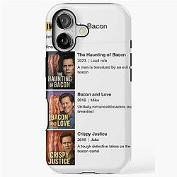 Kevin Bacon birthday funny prank gift iPhone Tough Case
