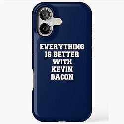 Everything is Better with Kevin Bacon iPhone Case