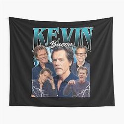 Kevin Bacon Vintage Iconic Actor Tapestry
