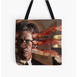 Kevin Bacon Monster All Over Print Tote Bag