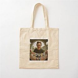 Kevin Bacon Birthday Meme Funny Gift Cotton Tote Bag