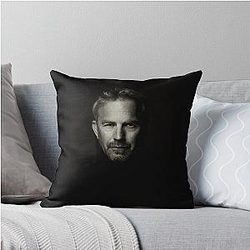 Kevin Costner Classic Throw Pillow