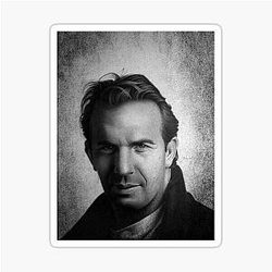 Kevin Costner Sticker