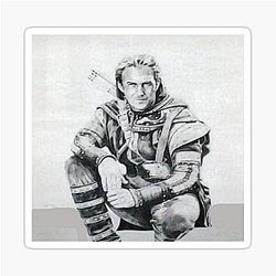 KEVIN COSTNER ROBIN HOOD Sticker