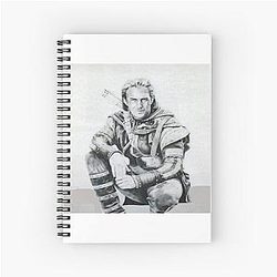 Kevin Costner Robin Hood Spiral Notebook