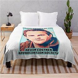Proud Member of the Kevin Costner Society Throw Blanket