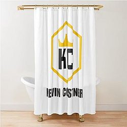 Dances with Wolves: A Tribute to Kevin Costners Iconic Roles Shower Curtain