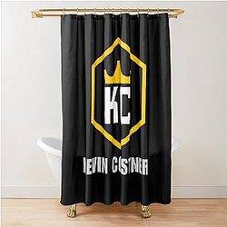 Dances with Wolves: A Tribute to Kevin Costner's Iconic Roles Shower Curtain