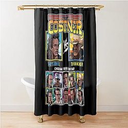Kevin Costner Fighter Shower Curtain