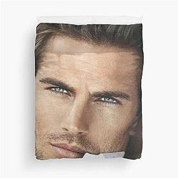 Young Kevin Costner Duvet Cover