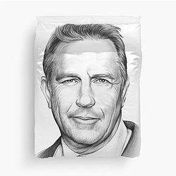 Kevin Costner Duvet Cover