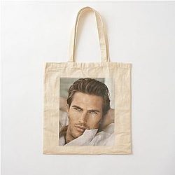 Young Kevin Costner Cotton Tote