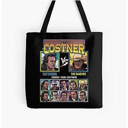 Kevin Costner All Over Print Tote Bag