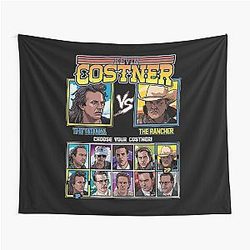 Kevin Costner Fighter Tapestry