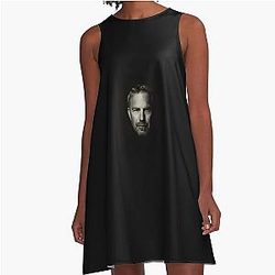 Kevin Costner A-Line Dress