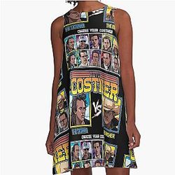 Kevin Costner A-Line Dress