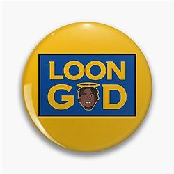 Kevon Looney - GSW Basketball Pin