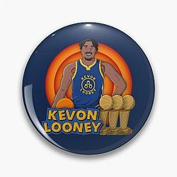 Kevon Looney - Golden State Basketball Pin