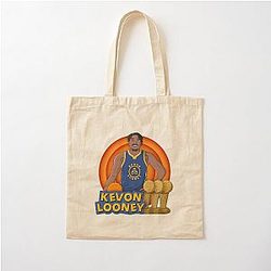 Kevon Looney Golden State Basketball Cotton Tote Bag
