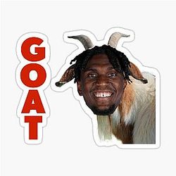 Kevon Looney GOAT Sticker