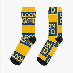 Kevon Looney - Loon God - GSW Basketball Socks