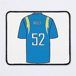 Khalil Mack Jersey Mousepad