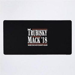 Khalil Mack Mitchell Trubisky Chicago Bears Football Fan Desk Mat