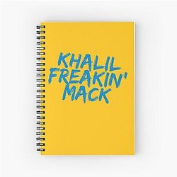 Khalil Mack, Los Angeles Chargers, Spiral Notebook