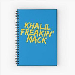 Khalil Mack Los Angeles Chargers Spiral Notebook