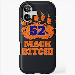 Mack Chicago Bears Fan Gift iPhone Case