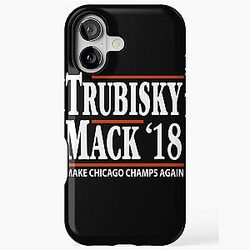 Khalil Mack Mitchell Trubisky Chicago Bears Football Fans iPhone Tough Case