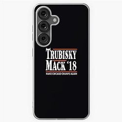 Khalil Mack Trubisky Chicago Bears Football Fans Samsung Galaxy Soft Case