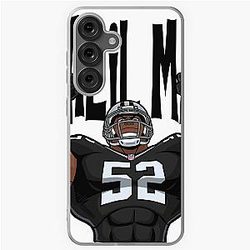Cartoon Khalil Mack Samsung Galaxy Soft Case