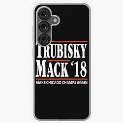 Khalil Mack Trubisky Chicago Bears Football Fans Samsung Galaxy Soft Case