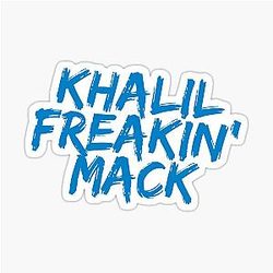 Khalil Mack Los Angeles Chargers Sticker