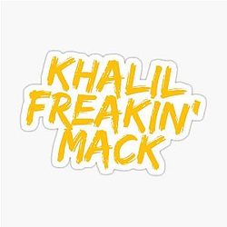 Khalil Mack Los Angeles Chargers Sticker