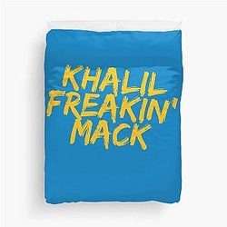 Khalil Mack, Los Angeles Chargers Duvet Cover