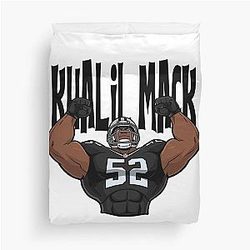 Cartoon Khalil Mack Duvet Cover