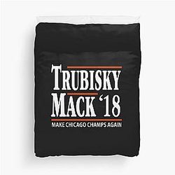 Khalil Mack Mitch Turnbull Shirt Chicago Bears Football Fans, Duvet Cover