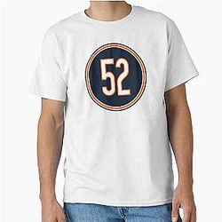 Khalil Mack Number 52 Jersey Chicago Bears Classic T-Shirt