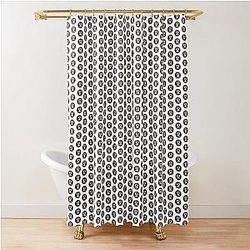 Khalil Mack Number 52 Jersey Chicago Bears Shower Curtain