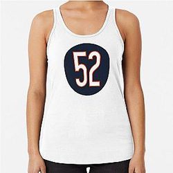 Khalil Mack #52 Chicago Bears Racerback Tank Top