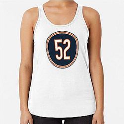 Khalil Mack #52 Chicago Bears Racerback Tank Top