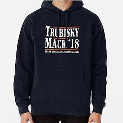 Khalil Mack Mitchell Trubisky Chicago Bears Football Fans T-Shirt Pullover Hoodie
